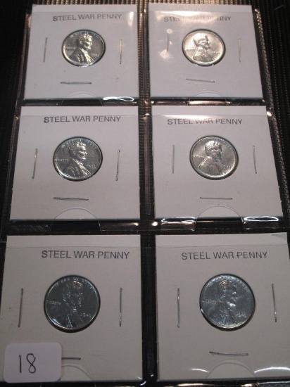 Steel War Pennies (6)