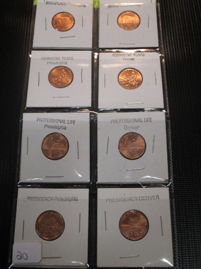 2009 Lincoln Cents Set
