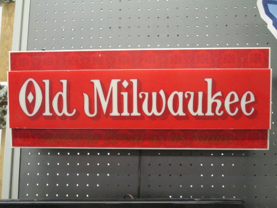 Old Milwaukee Lighted Sign