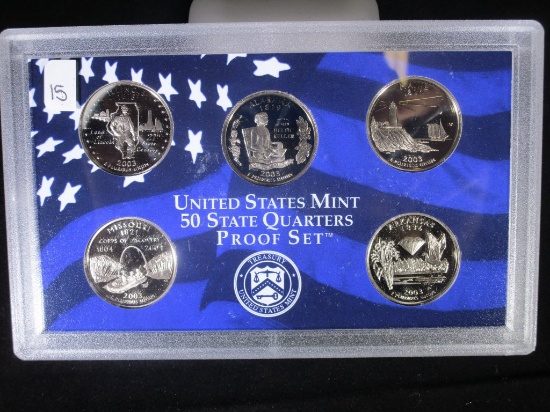 US Mint 50 State Quarters Proof Set