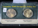 Complete 2000 Sacagawea Dollar Set