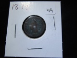 Indian Head Penny 1878