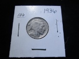 Buffalo Nickel 1936