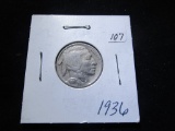 Buffalo Nickel 1936