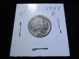 Buffalo Nickel 1937-D