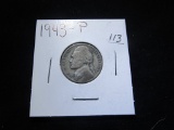 Jefferson Nickel 1943-P