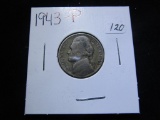 Jefferson Nickel 1943-P