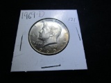 Kennedy Half Dollar 1969-D