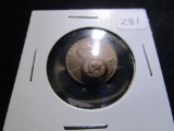 Penny with Masonic Stamp
