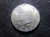 Kennedy Half Dollar 1988