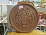 Longaberger Pottery Button Basket Brick