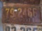 Iowa License Plate 1934