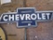 Metal Sign Chevrolet Bow Tie