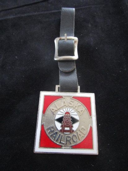 Alaska Railroad Watch Fob