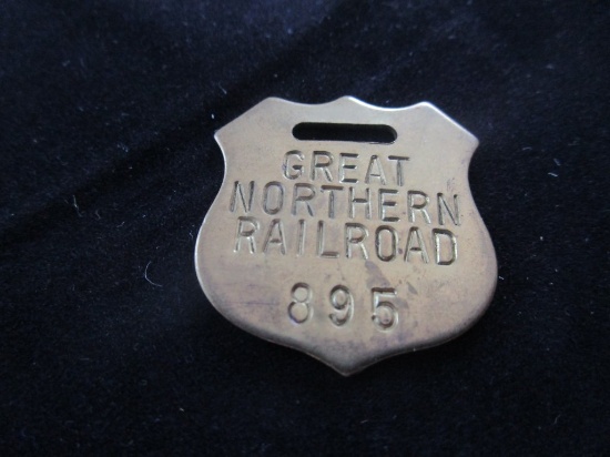 Geat Northern Rail Way Medallion