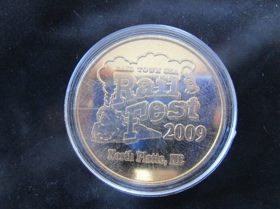 Rail Fest 2009 Coin