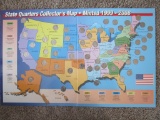 State Quarter Map w/ Quarters
