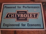 Metal Sign Chevrolet