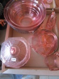 Pink Depression Bowls