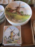 Decorative Plates, Painted Tiles