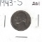1943 S Jefferson Nickel