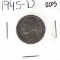 1945 D Jefferson Nickel
