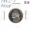 1982 S Jefferson Nickel