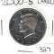 2000 S Kennedy Half Dollar