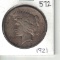 1921 Peace Dollar