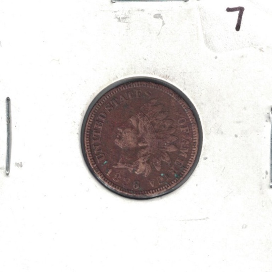 1886 Indian Head Penny