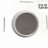 1888 Shield Nickel