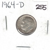 1964 D Roosevelt Dime