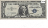 $1 Silver Certificate 1957 B