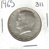 1965 Kennedy Half Dollar