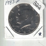 1987 P Kennedy Half Dollar