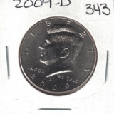 2009 D Kennedy Half Dollar