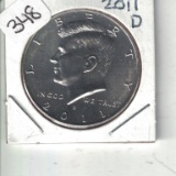 2011 D Kennedy Half Dollar