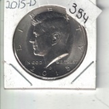 2015 D Kennedy Half Dollar