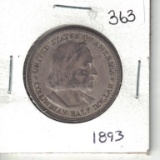 1893 Columbian Exposition Half Dollar