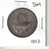 1893 Columbian Exposition Half Dollar