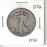 1935 Walking Liberty Half Dollar