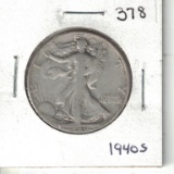 1940 D Walking Liberty Half Dollar