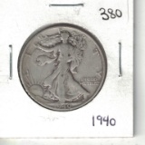 1940 Walking Liberty Half Dollar