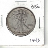 1943 Walking Liberty Half Dollar