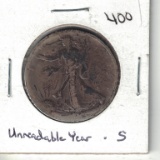 YR?? S Walking Liberty Half Dollar