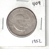 1952 Carver/Washington Half Dollar