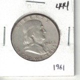 1961 Franklin Half Dollar