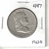 1963 D Franklin Half Dollar