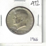 1966 Kennedy Half Dollar