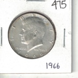 1966 Kennedy Half Dollar